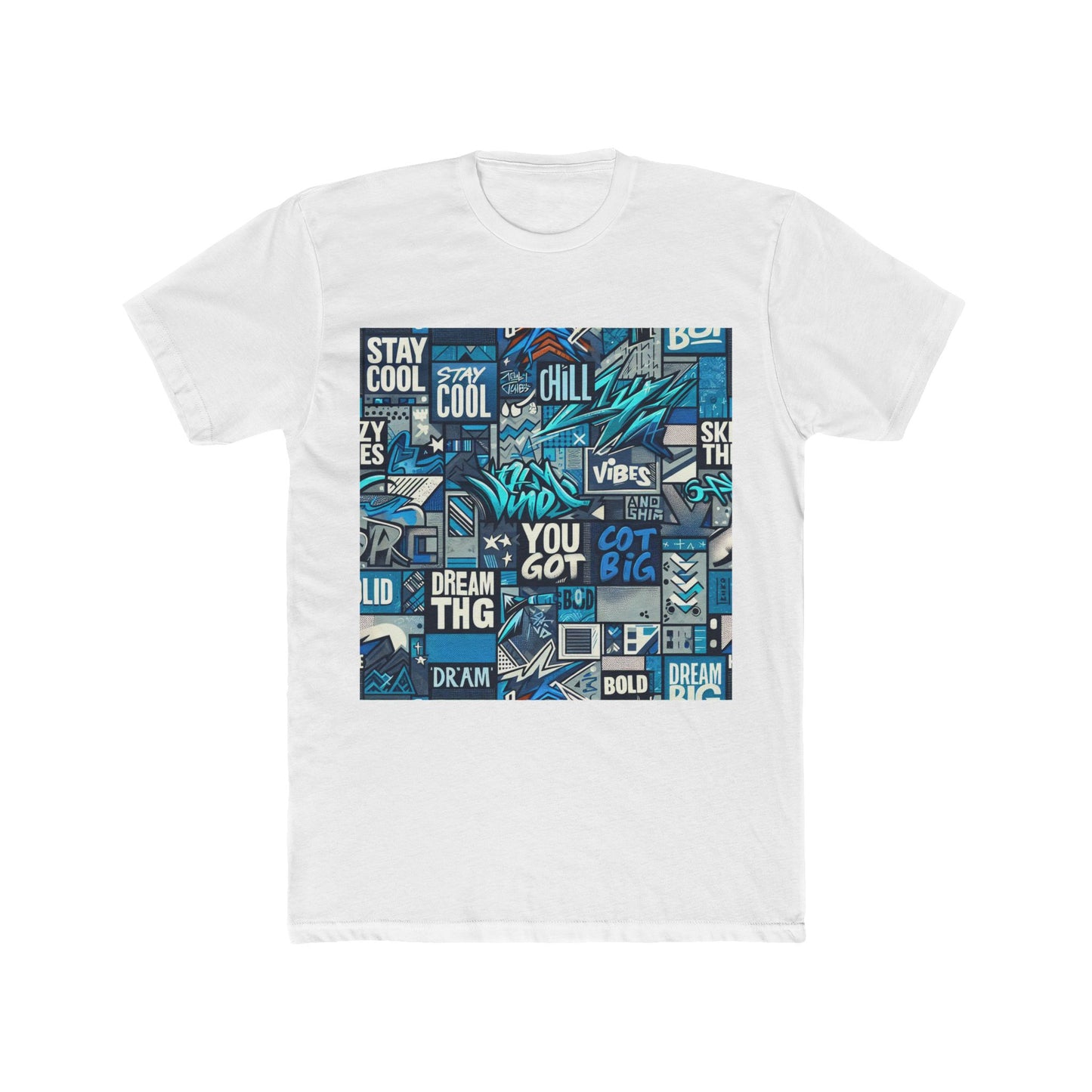 unisex t-shirt aesthetic blue 4 - stylish comfortable tee for everyone
