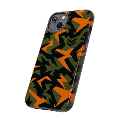 Military Camouflage 3D Wrap Protective Phone Case for Bold Expression and Unique Style Compatible with iPhone 13, 14, 15 & 16 – All Models Including Pro, Pro Max & Plus