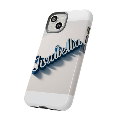 Vibrant 3D Alphabet Design Protective Phone Case in Blue for Unique Style and Self-Expression Compatible with iPhone 13, 14, 15 & 16 – all models including Pro, Pro Max & Plus
