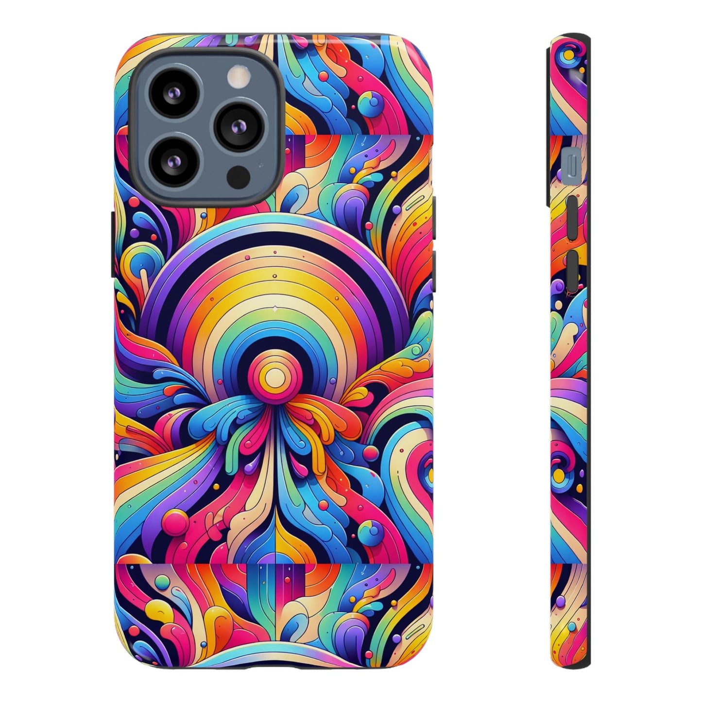 pattern image 10 retro anime comic phone case for men women with vibrant abstract design compatible with iphone 13, 14, 15 & 16 – all models including pro, pro max & plus