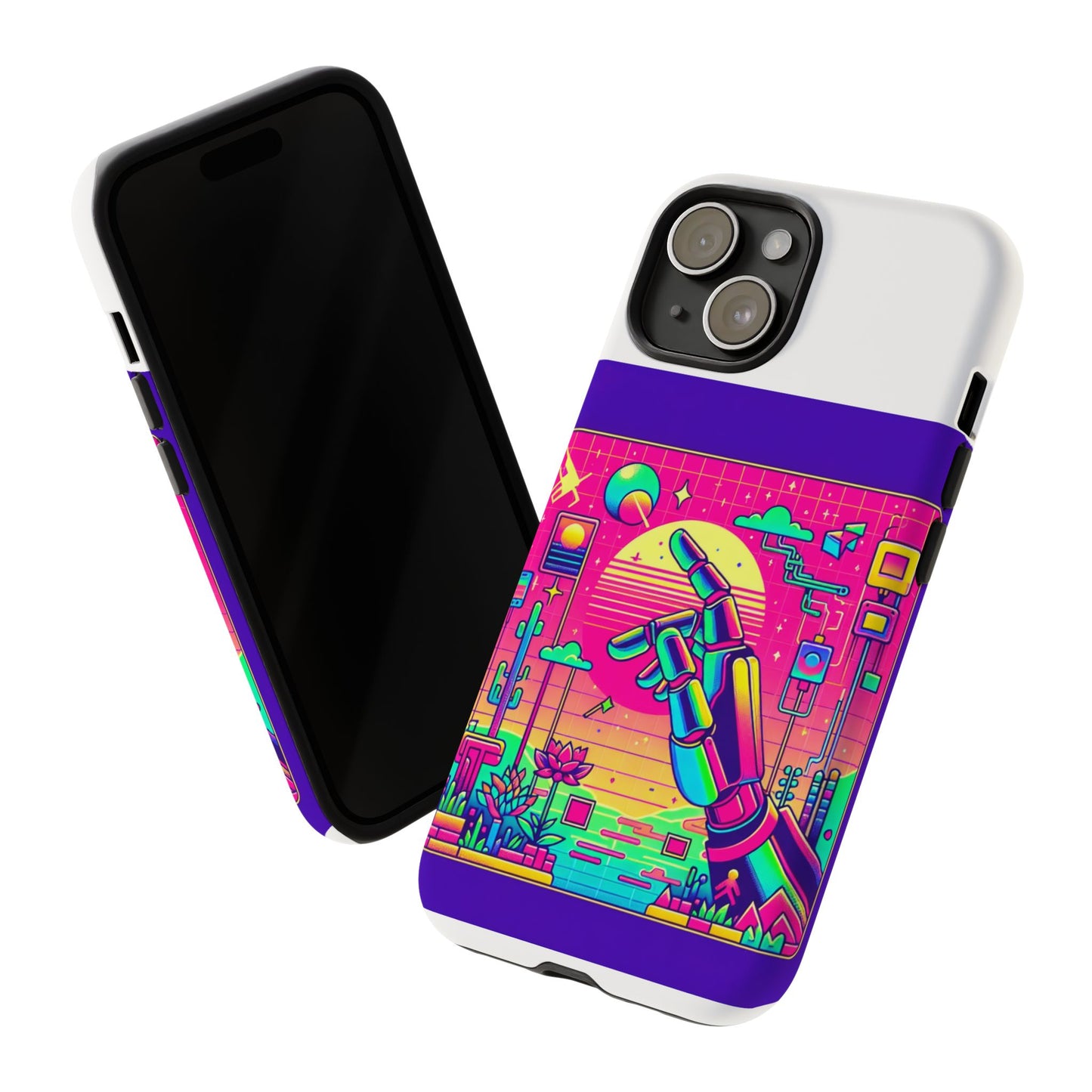 touch grass technician 3d wrap protective phone case