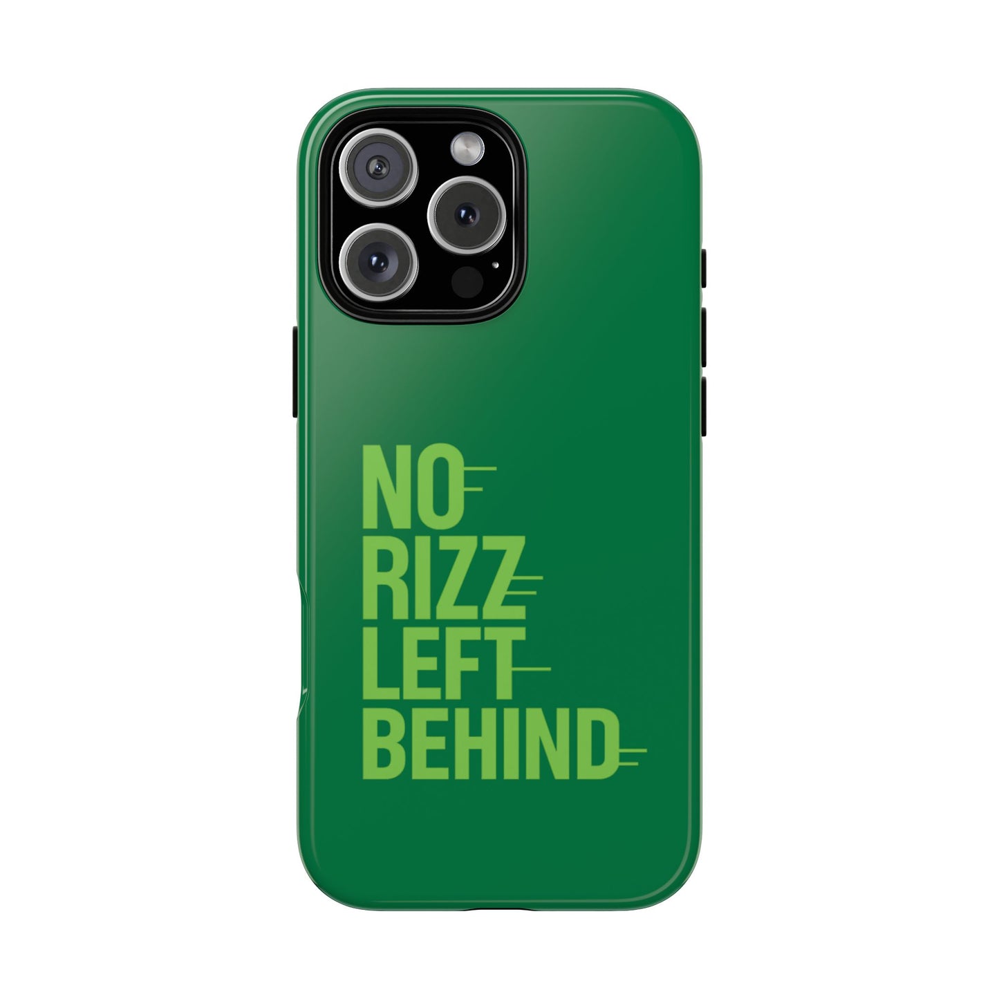 tough cases - no rizz left behind phone case for ultimate protection and style