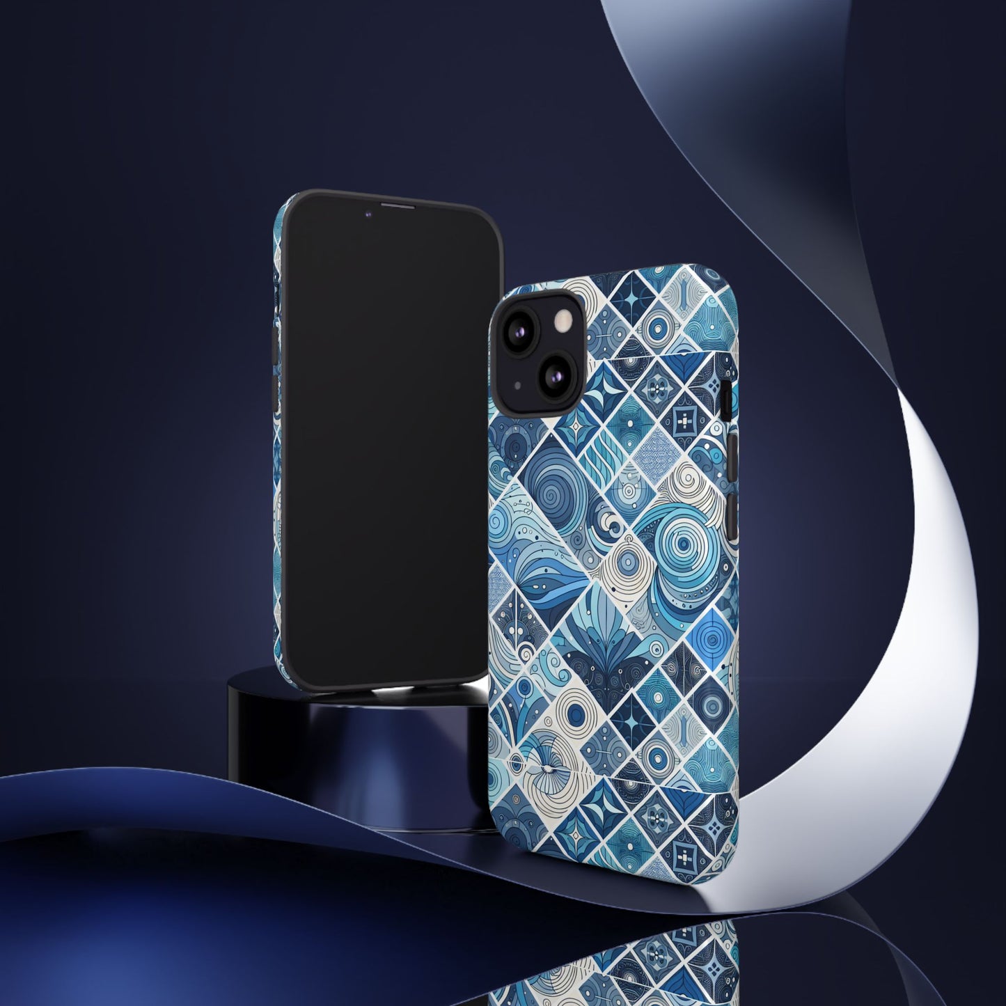 1 pattern image 1 vibrant shockproof phone case for anime and comic fans, retro art style, durable & uv protected, compatible with iphone 13-16 pro max plus