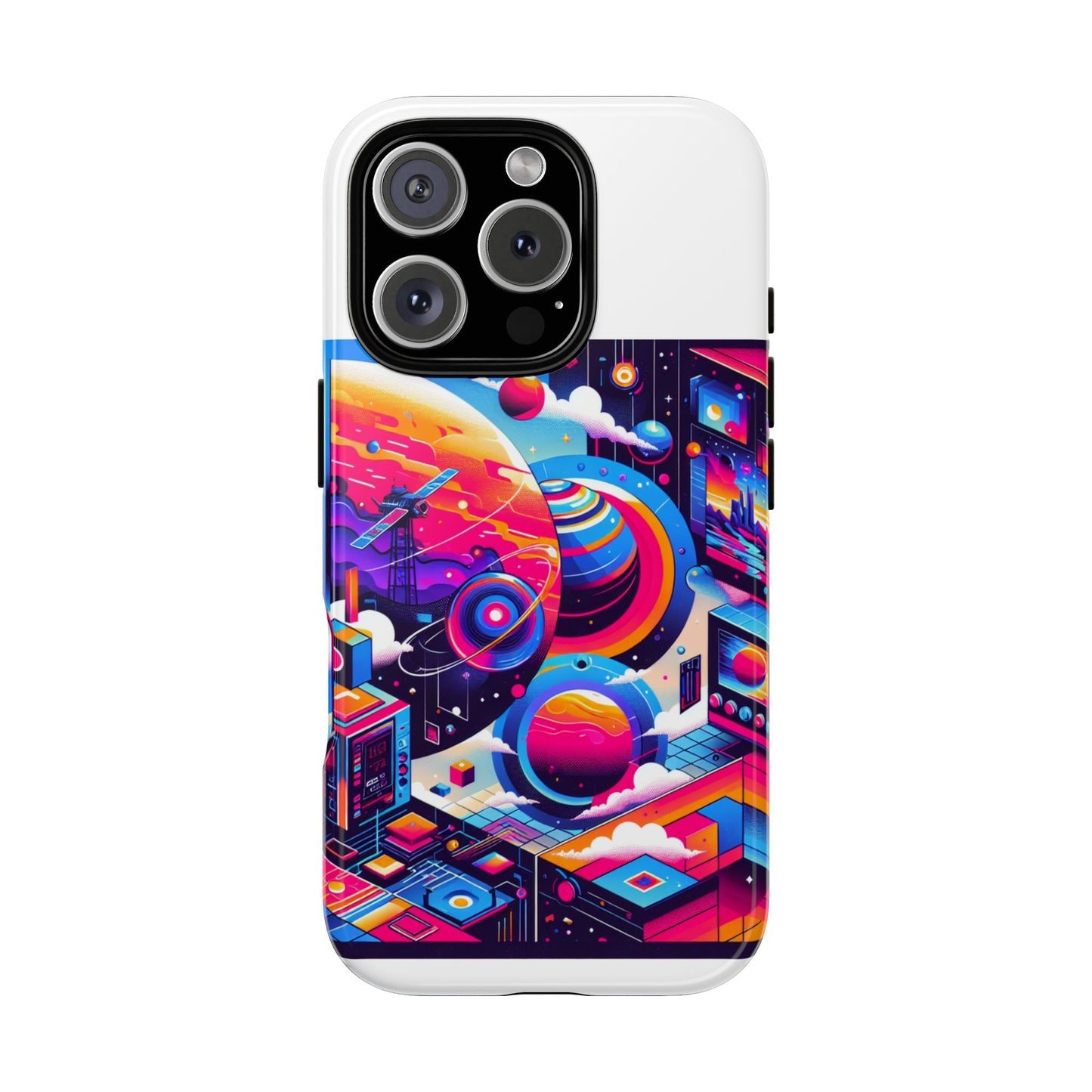 ohio core energy 3d wrap protective phone case for anime lovers, stylish durable tpu silicone, shock absorbent with uv protection, glossy or matte finish