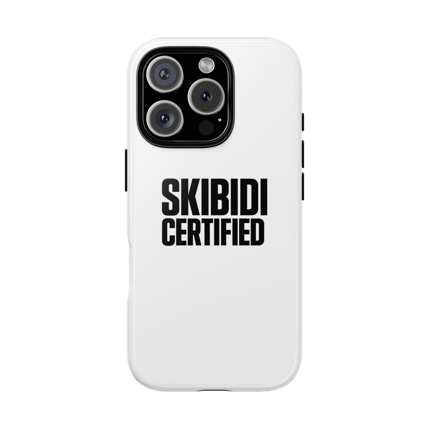 tough phone case - skibidi certified design for ultimate protection and style