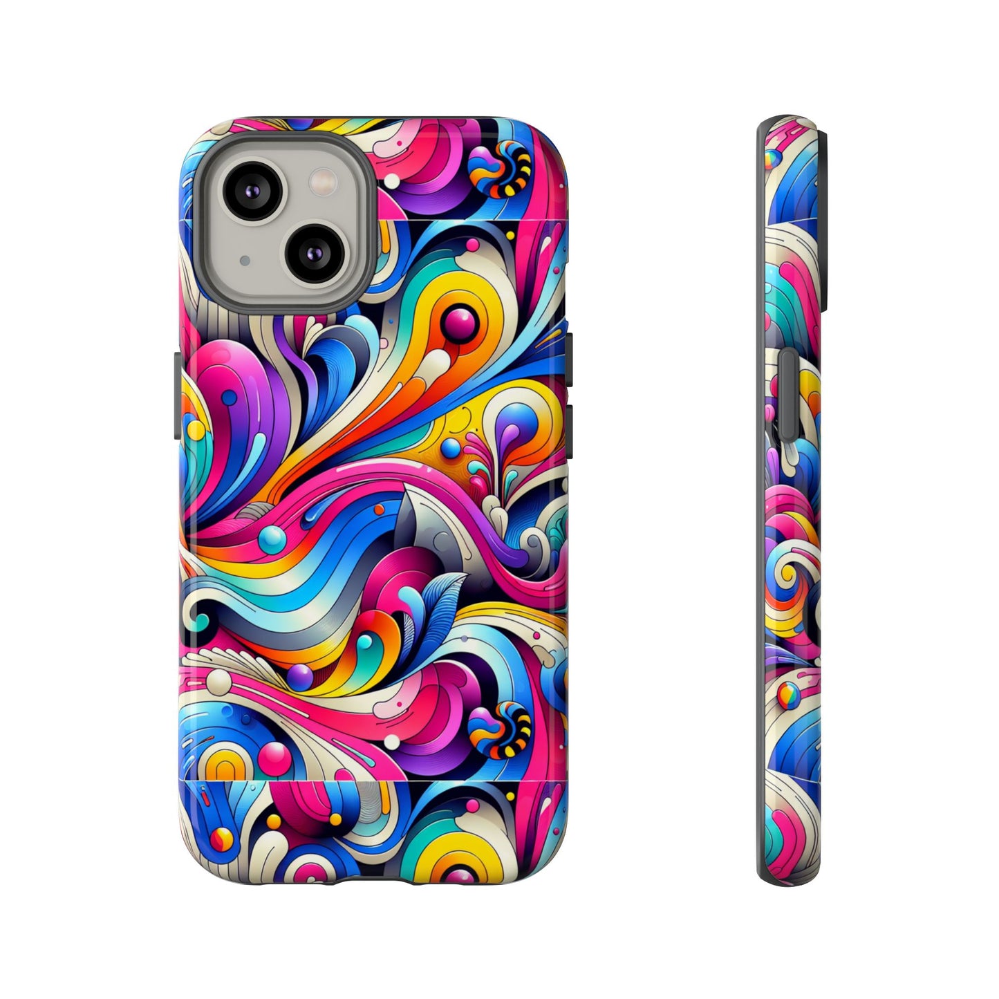 pattern image 3 vibrant shockproof phone case for anime and comic fans