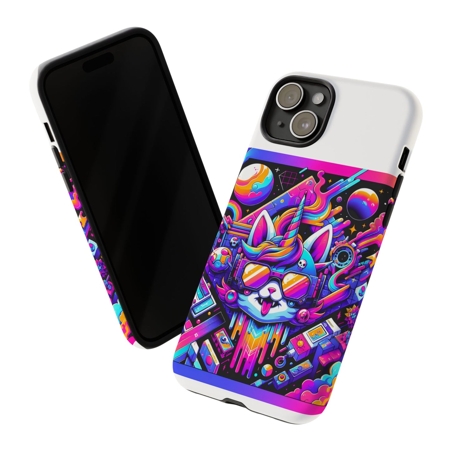 rizzed up and ready protective phone case for anime lovers
