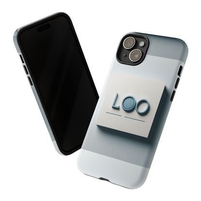 Leo Blue Anime Retro Comic Style Shockproof Phone Case for Men and Women with Vibrant 3D Wrap Design