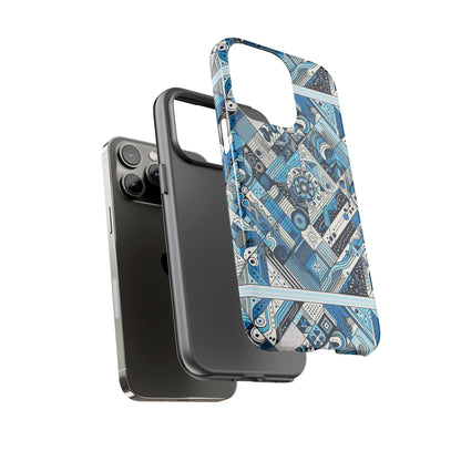 Pattern Image 4 Vibrant 3D Anime Comic Phone Case for Kids and Teens