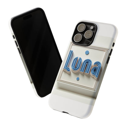 Vibrant 3D Textured Phone Case in Blue – Contemporary Design for Stylish Protection Compatible with iPhone 13, 14, 15 & 16 – all models including Pro, Pro Max & Plus