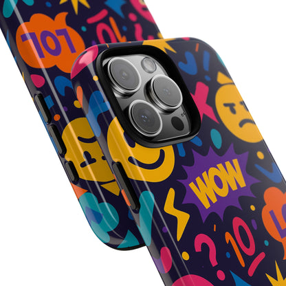 Vibrant 3D Emoji Phone Case with Fun Multicolour Design for Stylish Protection Compatible with iPhone 13, 14, 15 & 16 – All Models Including Pro, Pro Max & Plus