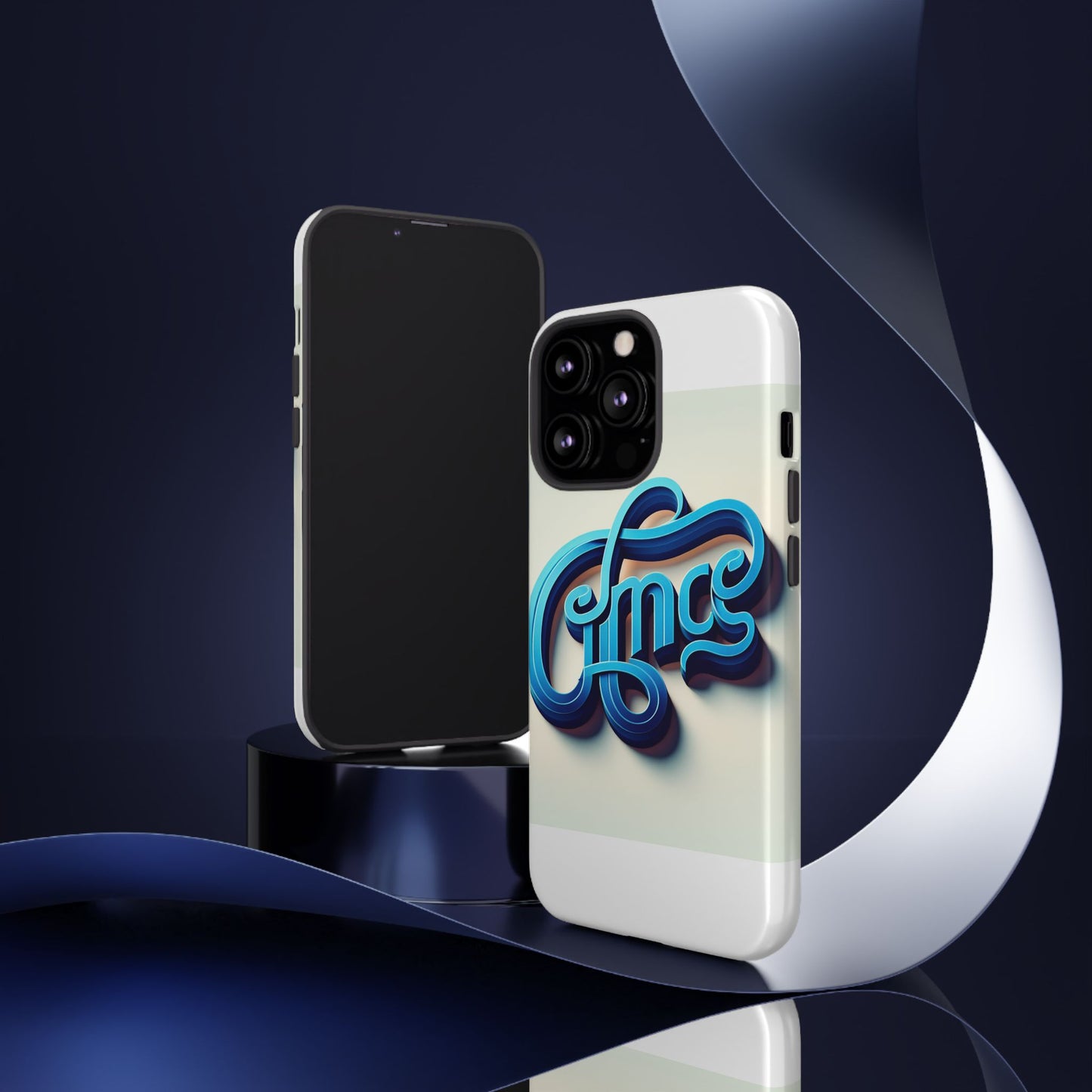 vibrant 3d textured phone case for stylish protection in blue – compatible with iphone 13, 14, 15 & 16 – all models including pro, pro max & plus