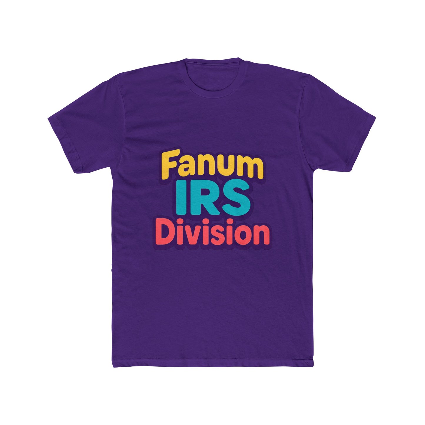 fanum irs division meme unisex t-shirt - multicolor graphic tee for men and women, casual wear