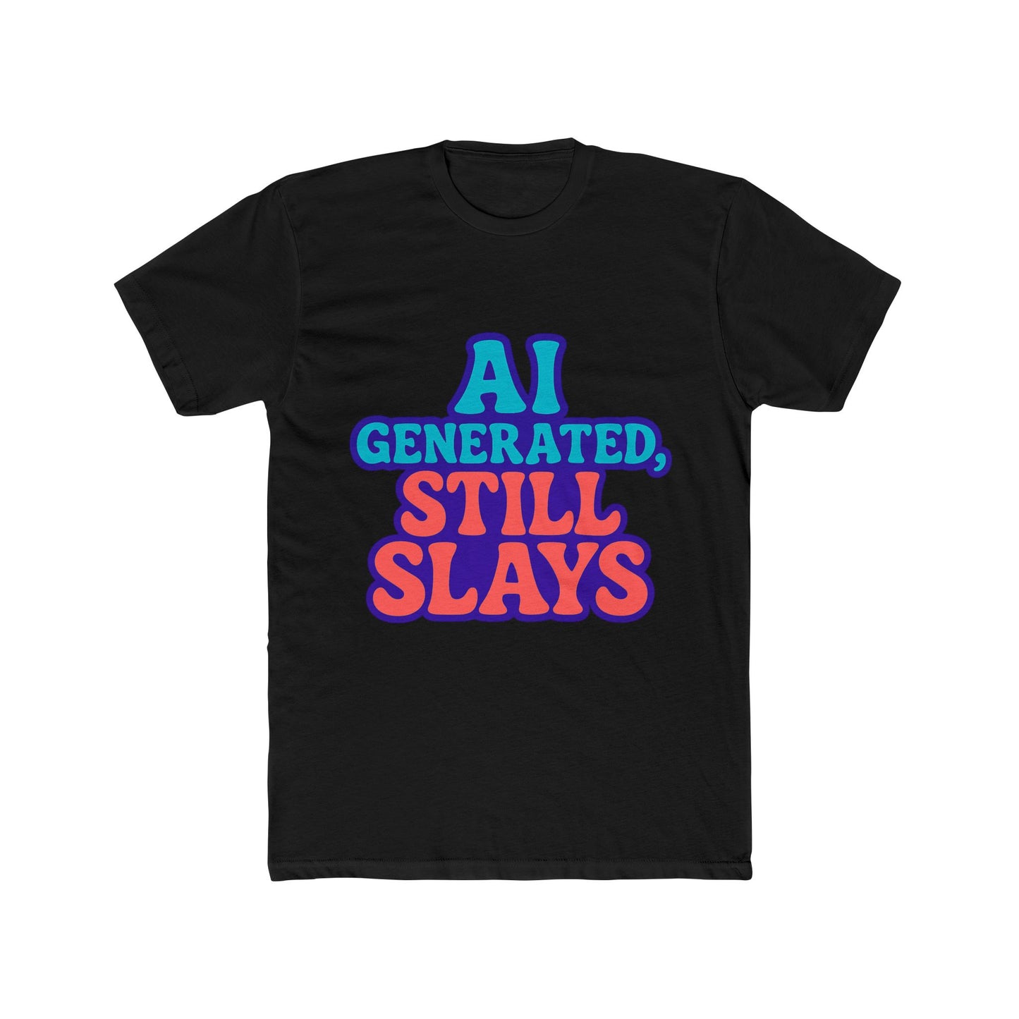 ai generated meme unisex t-shirt – multicolor graphic tee for casual wear by men & women