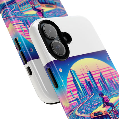 Bussin Through Timelines Protective Phone Case for Anime Lovers, Durable 3D Wrap Design, Shock Absorbent TPU Silicone, UV Protected, Stylish Accessory for Smartphones