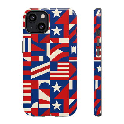 Vibrant Geometric 3D Wrap Protective Phone Case for Stylish Expression Compatible with iPhone 13, 14, 15 & 16 – All Models Including Pro, Pro Max & Plus
