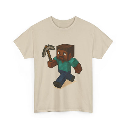 Unisex Heavy Cotton Tee - Gamer Shirt with Iconic Character Design for Casual Wear, Gaming Nights, or Gifts for Fans and Enthusiasts