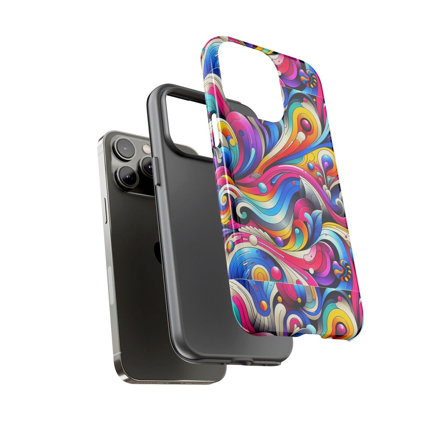pink pattern image 3 phone case with vibrant 3d wrap design for stylish protection