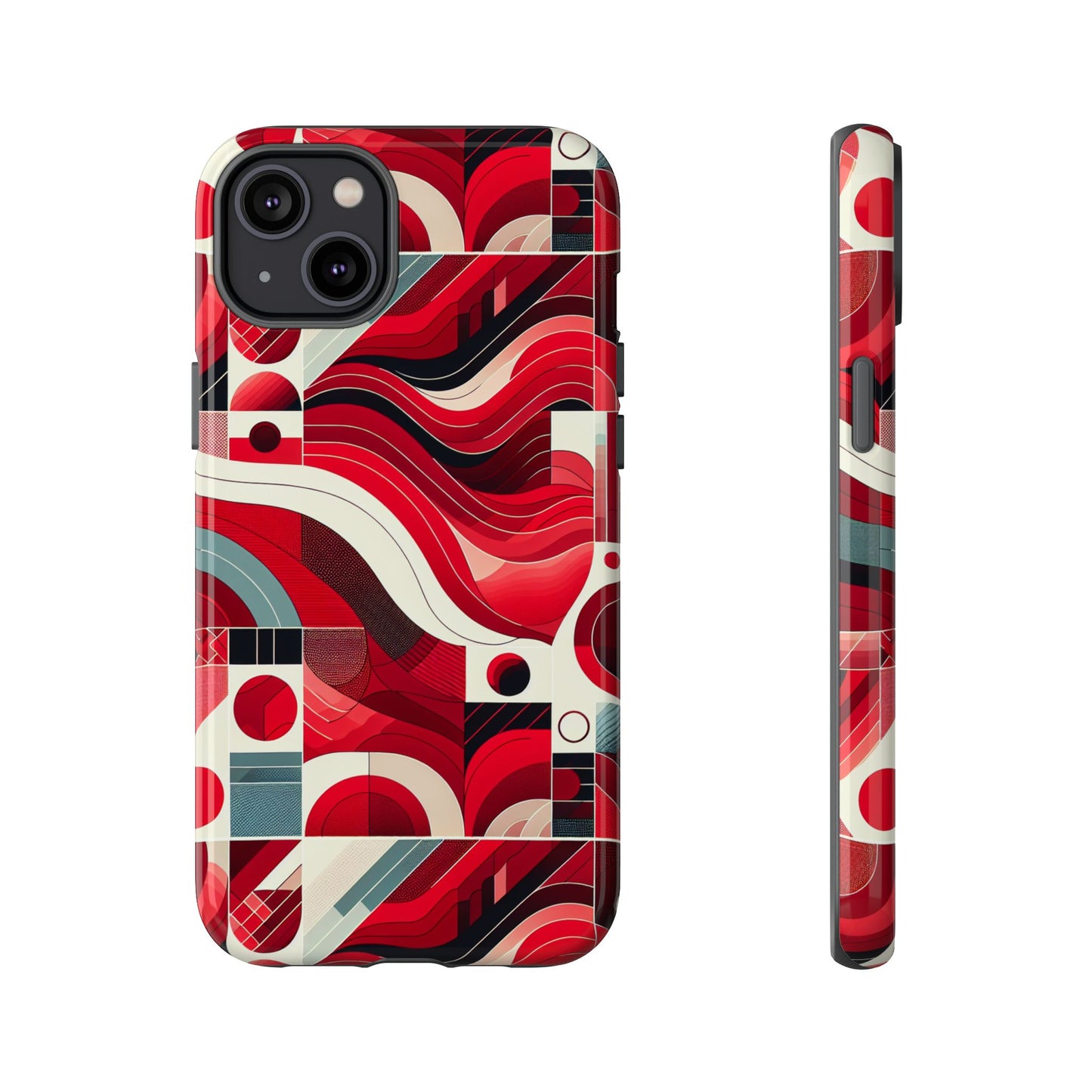 pattern image 2 vibrant shockproof phone case for anime and comic fans