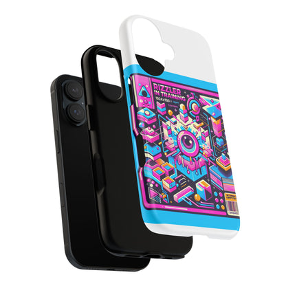 Rizzler In Training 3D Wrap Protective Phone Case for Anime Lovers