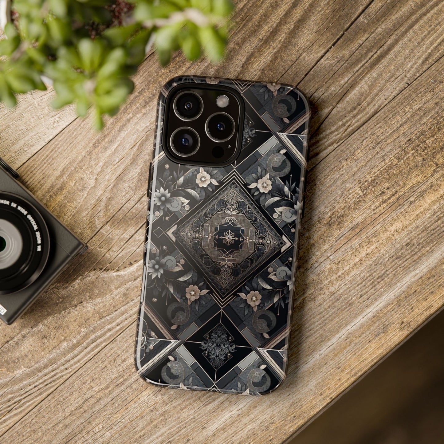 blackpattern image 3 vibrant shockproof phone case for anime and comic fans