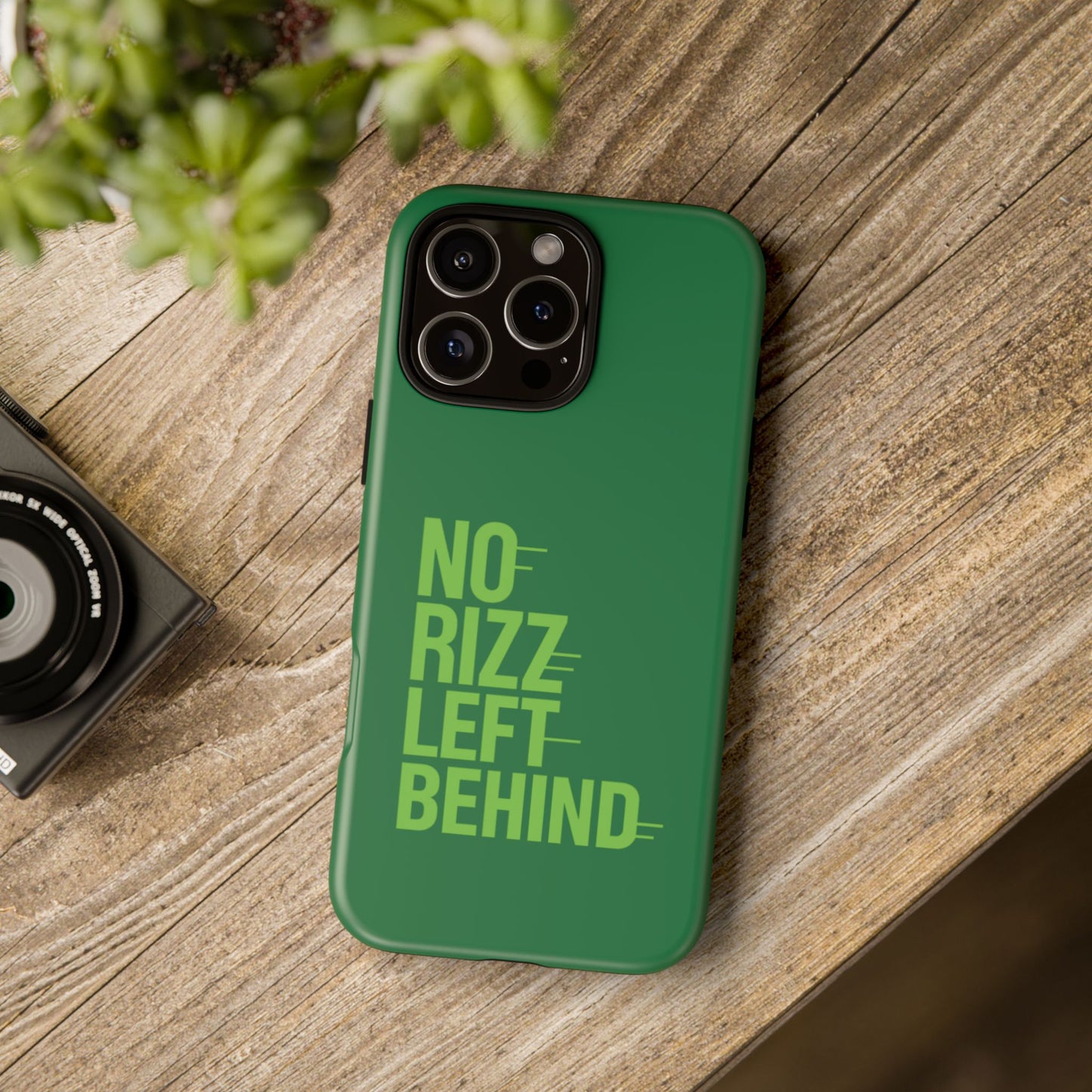 tough cases - no rizz left behind phone case for ultimate protection and style
