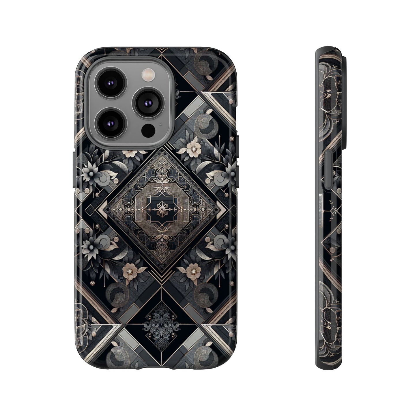 blackpattern image 3 vibrant shockproof phone case for anime and comic fans