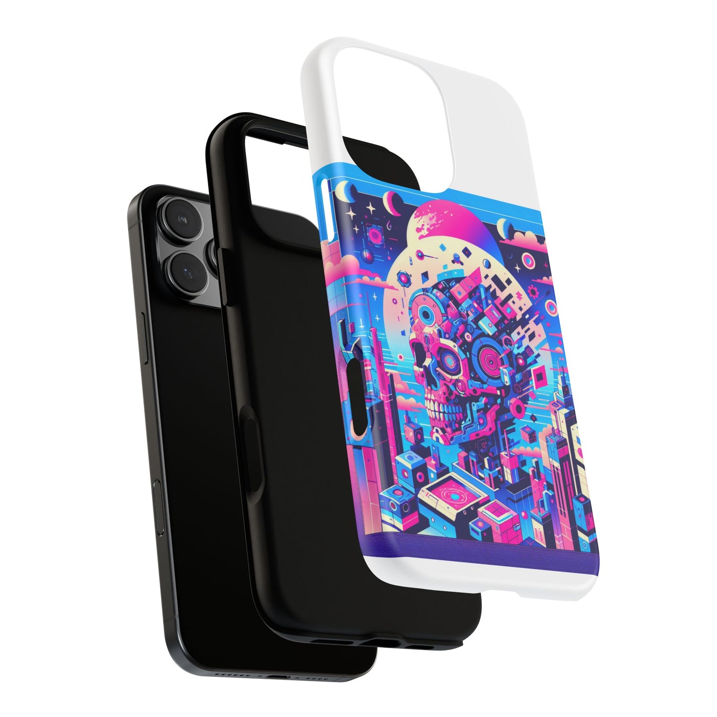 skibidi state certified protective phone case for anime lovers, durable 3d wrap design, uv protected, stylish shock absorbing silicone liner