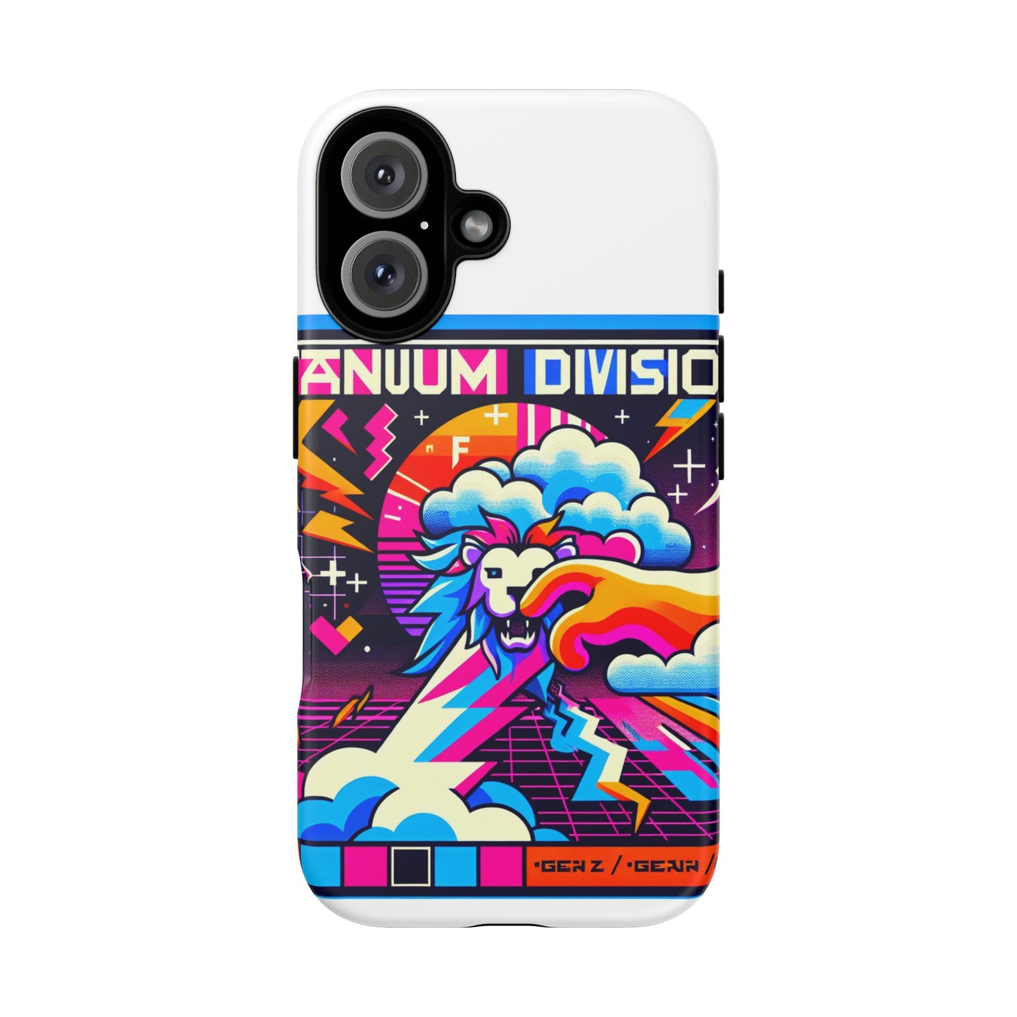 fanum irs division protective phone case with 3d wrap design, uv protected, durable shock absorption, ideal gift for anime and comic culture fans