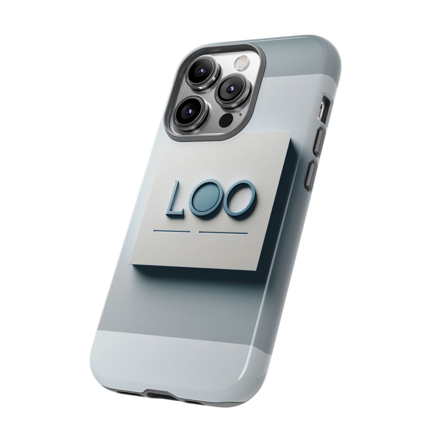 leo blue anime retro comic style shockproof phone case for men and women with vibrant 3d wrap design