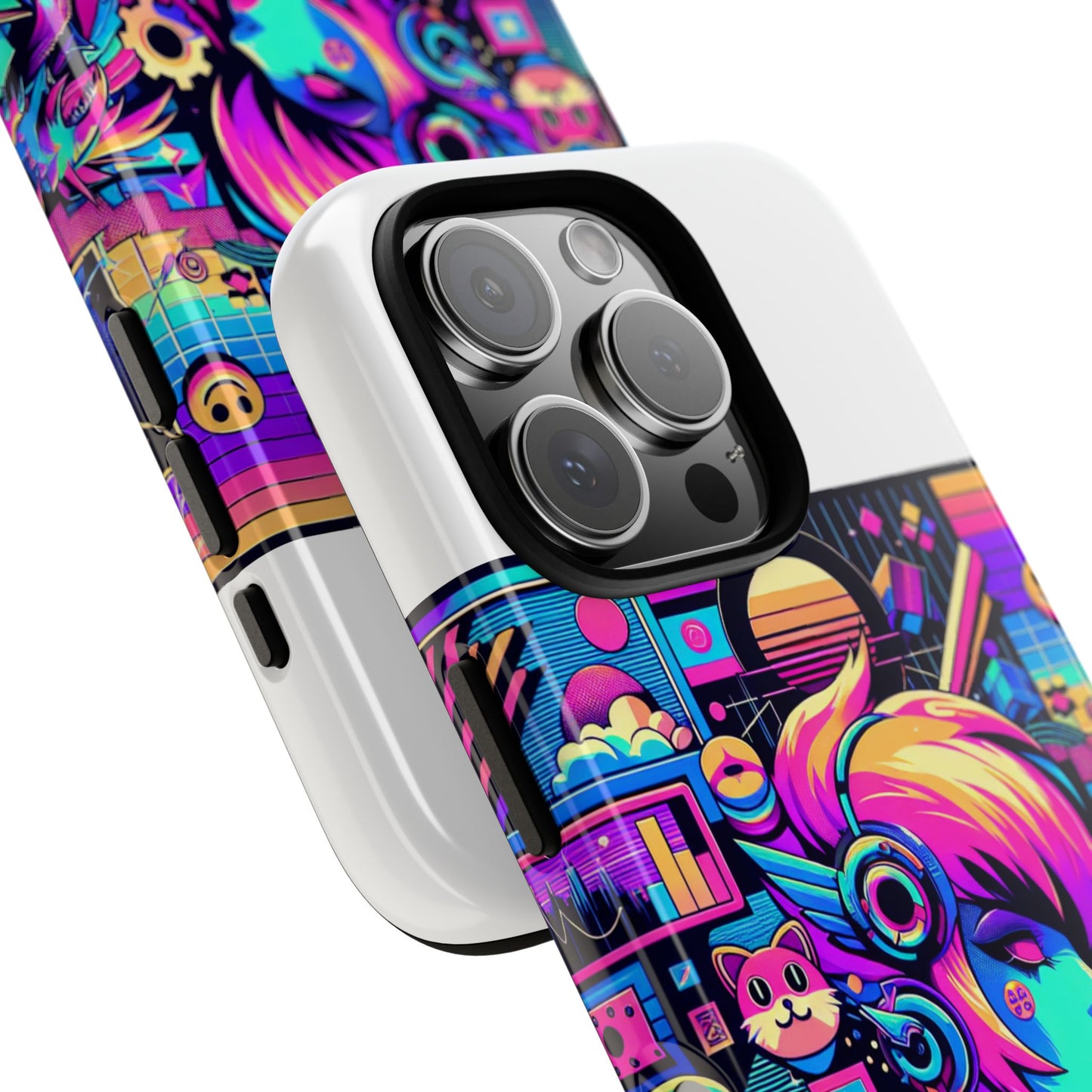 no riz still hits 3d wrap protective phone case for anime lovers, durable shock absorption, uv protected, unique style for smartphones