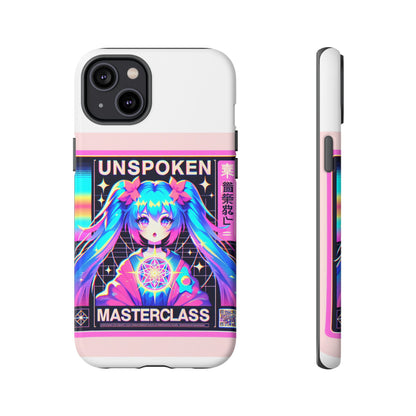 Unspoken Riz Masterclass Protective Phone Case, 3D Wrap Design, Durable Shock Absorption, UV Protected, Ideal Gift for Anime and Comic Fans, Glossy or Matte Finish