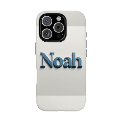 Coolname Noah Blue 3D Wrap Phone Case for Men Women Shockproof Protective Cover with Vibrant Anime and Comic Design
