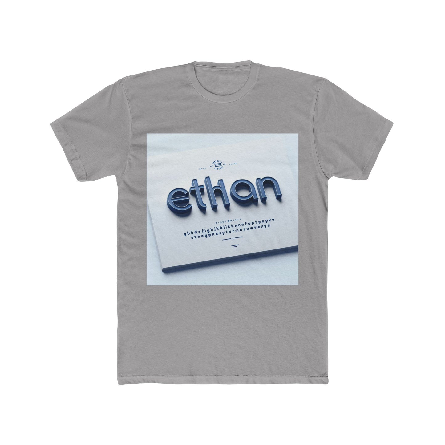 alphabet blue 42 unisex t-shirt - perfect team spirit tee for fans, comfortable casual wear