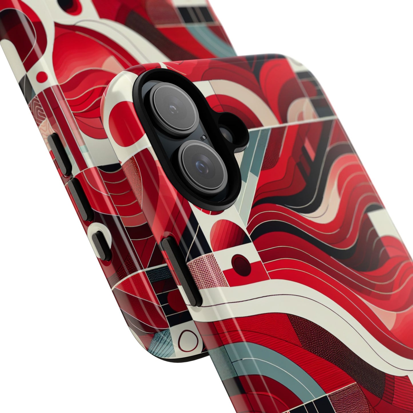 pattern image 2 vibrant shockproof phone case for anime and comic fans