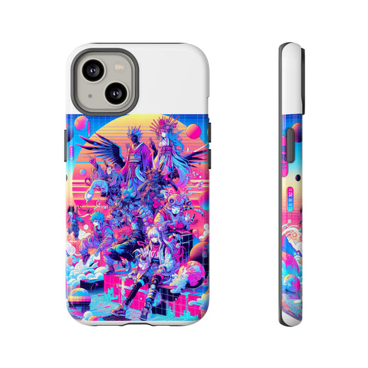 Zero Npc Energy Protective Phone Case with 3D Wrap Design for Anime Lovers, Shock Absorbing and UV Protected, Stylish Accessory for Smartphones