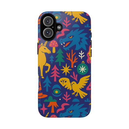 Vibrant Retro 3D Wrap Protective Phone Case with Funky Multicolour Design Stylish Accessory for Self-Expression Compatible with iPhone 13, 14, 15 & 16 – all models including Pro, Pro Max & Plus