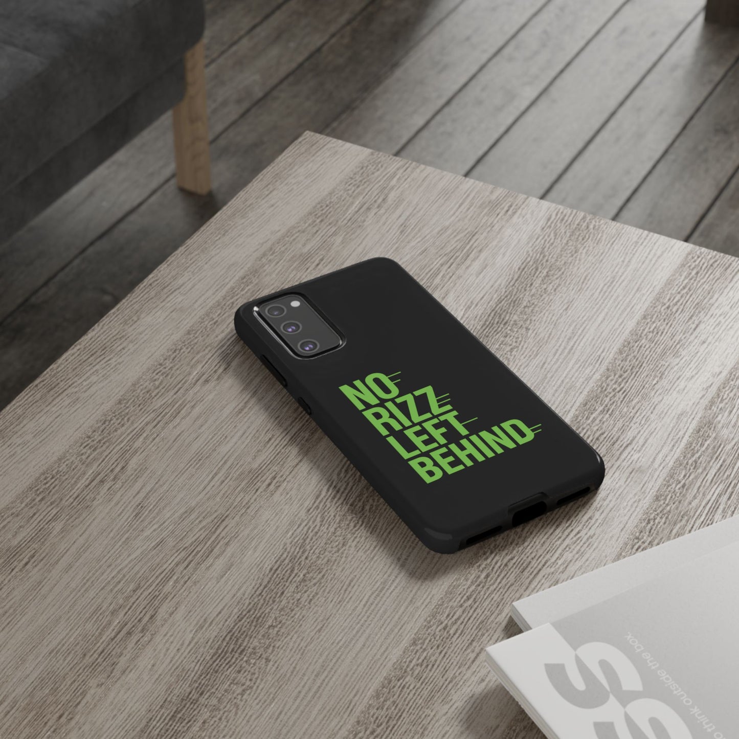 tough phone case - no rizz left behind for ultimate protection