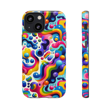 Pink Pattern Image 8 Protective Phone Case for Men Women Stylish Shockproof Cover