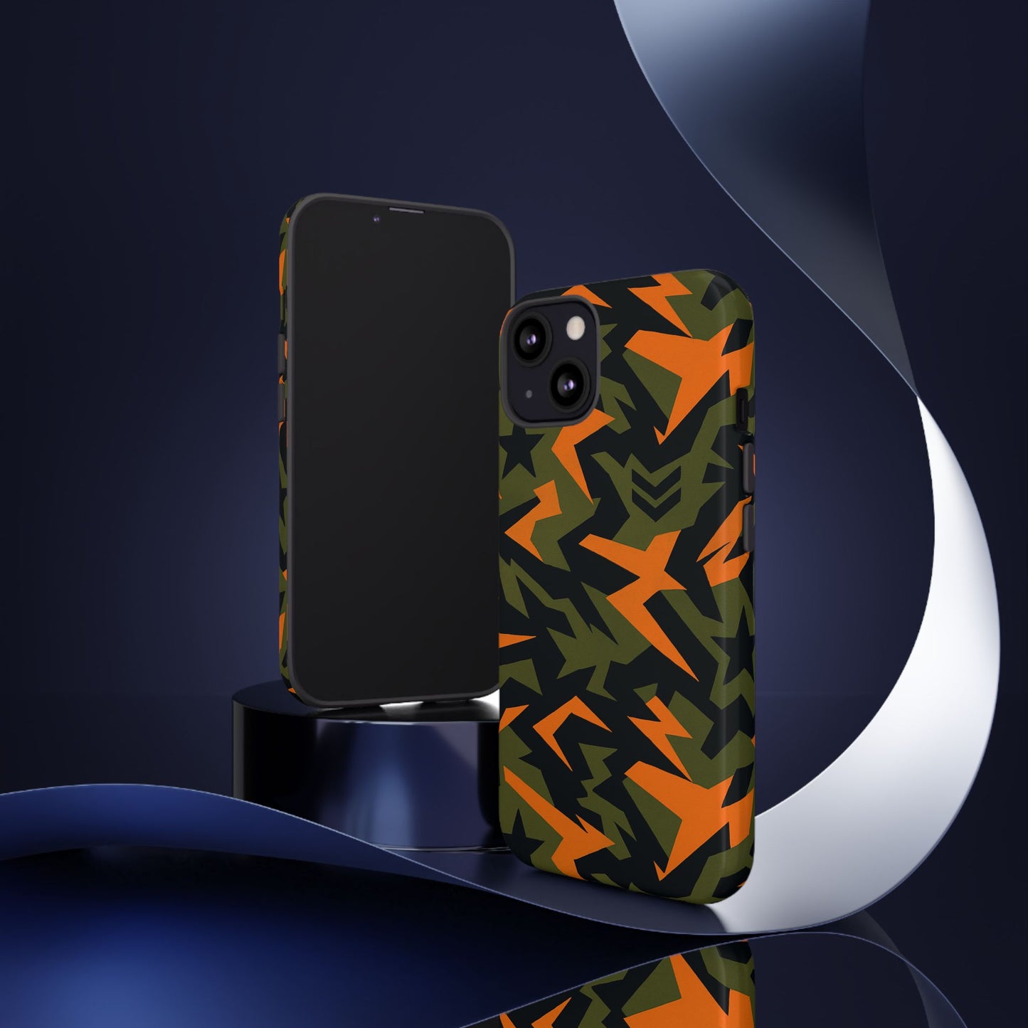 military camouflage 3d wrap protective phone case for bold expression and unique style compatible with iphone 13, 14, 15 & 16 – all models including pro, pro max & plus