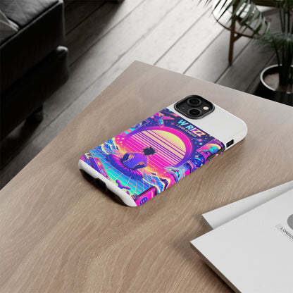 W Rizz L Sleep Schedule Protective Phone Case for Anime Lovers