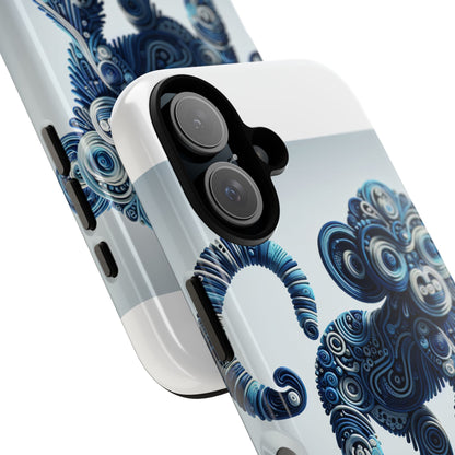 Vibrant 3D Wrap Protective Phone Case with Unique Monkey Design – Stylish Accessory for Men and Women Compatible with iPhone 13, 14, 15 & 16 – all models including Pro, Pro Max & Plus