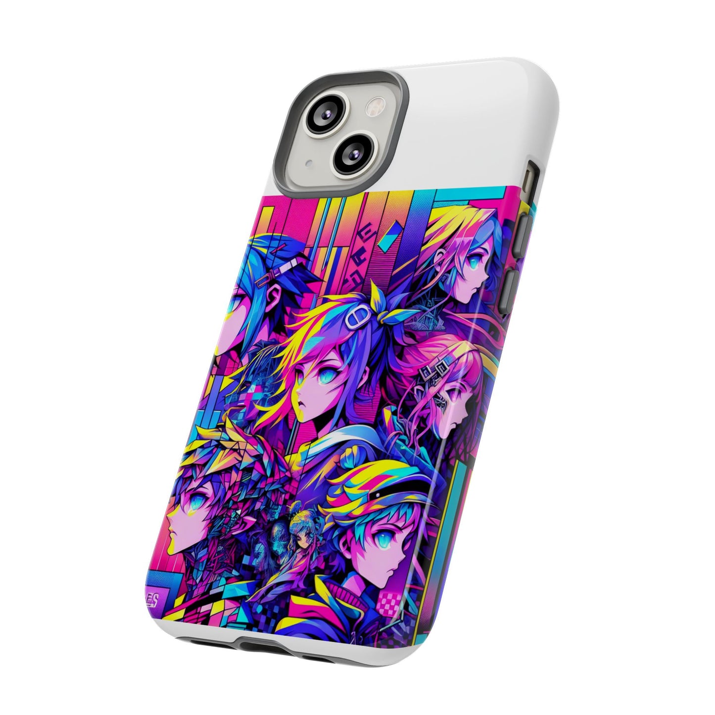 cap-free culture protective phone case with 3d wrap design, durable silicone liner, uv resistant, ideal gift for anime and comic fans