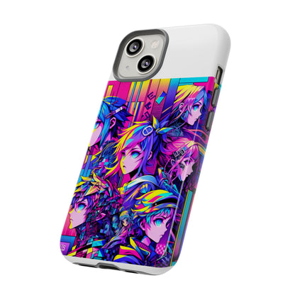 Cap-Free Culture Protective Phone Case with 3D Wrap Design, Durable Silicone Liner, UV Resistant, Ideal Gift for Anime and Comic Fans