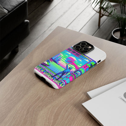 Touch Grass Daily 3D Wrap Protective Phone Case for Smartphones, Durable Shock Absorption, UV Protected, Unique Anime Design, Fun Gift for Tech Enthusiasts