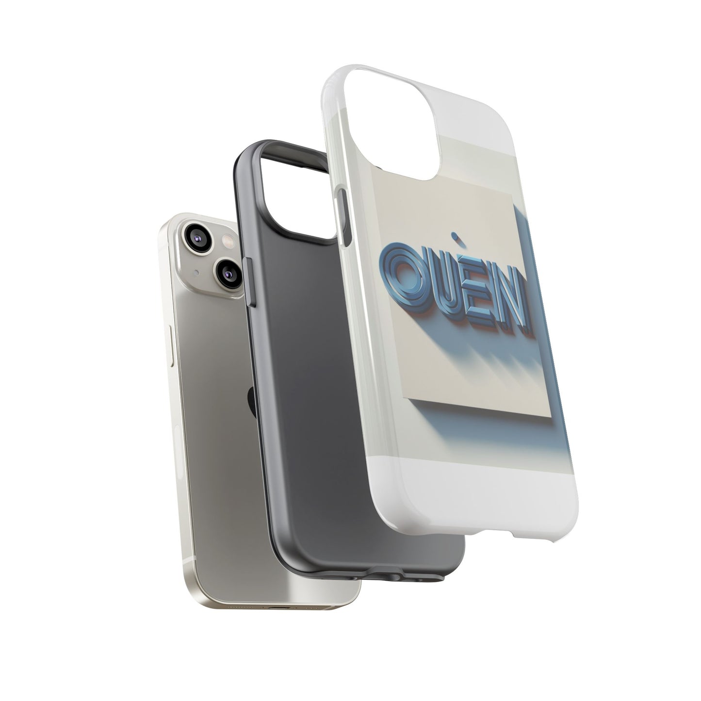 vibrant 3d textured phone case in blue for unique style and reliable protection compatible with iphone 13, 14, 15 & 16 – all models including pro, pro max & plus