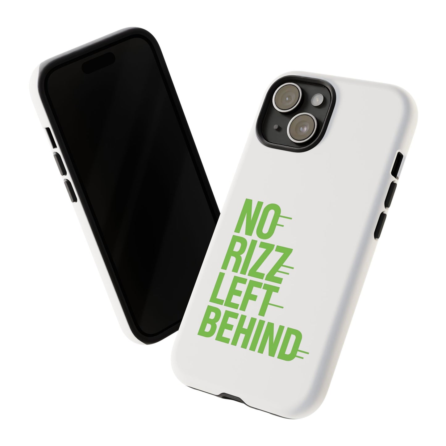tough cases - no rizz left behind phone case for protection and style