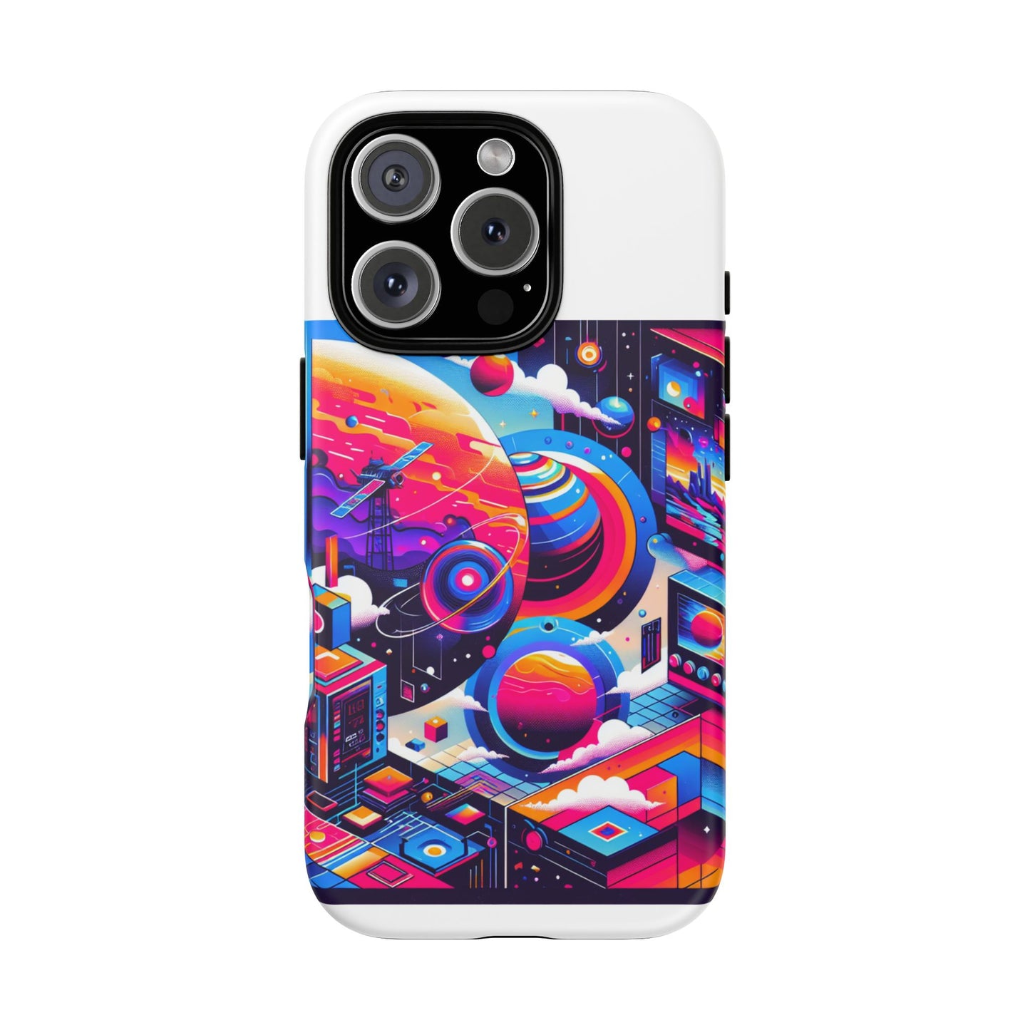ohio core energy protective phone case with 3d wrap design, durable tpu silicone, uv protected, anime and comic inspired, ideal gift for tech enthusiasts