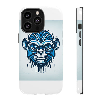 Vibrant 3D Gorilla Design Protective Phone Case for Unique Style and Stylish Protection Compatible with iPhone 13, 14, 15 & 16 – all models including Pro, Pro Max & Plus
