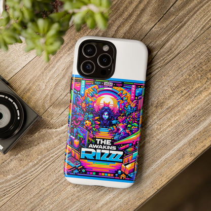 The Rizz Awakens 3D Wrap Protective Phone Case for Anime and Comic Lovers